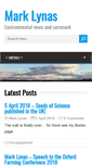 Mobile Screenshot of marklynas.org